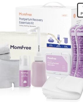 Postpartum Recovery Essentials Kit - Pink